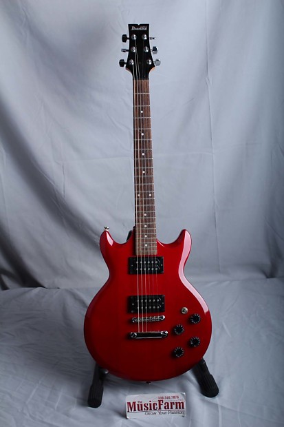 Ibanez GAX70 Solid Body Electric Guitar Tune O Matic Bridge Red Finish