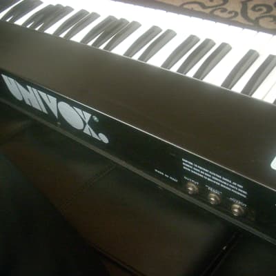 UNIVOX Compac CP115B 61-Key Electric Piano / Synth Vintage Keyboard 1970s image 6