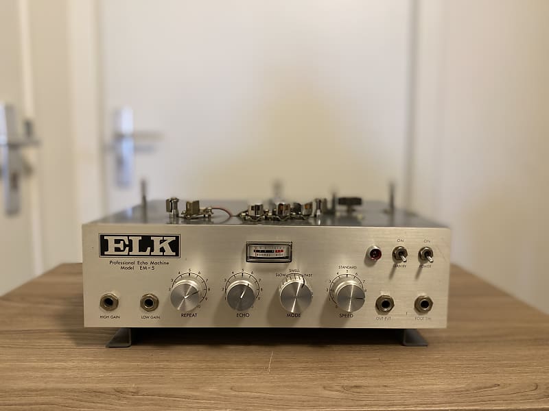 Elk EM-5 Vintage Echo Machine Good/Fair, New Tape image 1