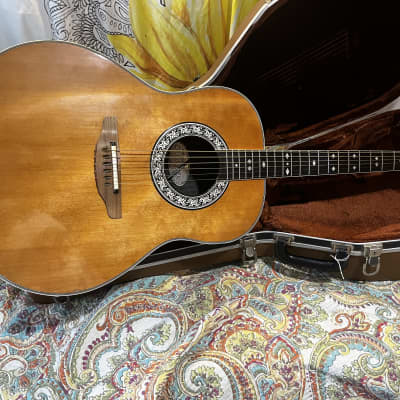 Ovation 1617-4 Acoustic Electric Guitar w Case | Reverb