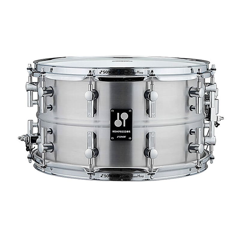 Sonor Kompressor 14x8" Aluminum Snare Drum image 1
