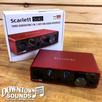 Focusrite Scarlett Solo 3G USB Audio Interface image 1