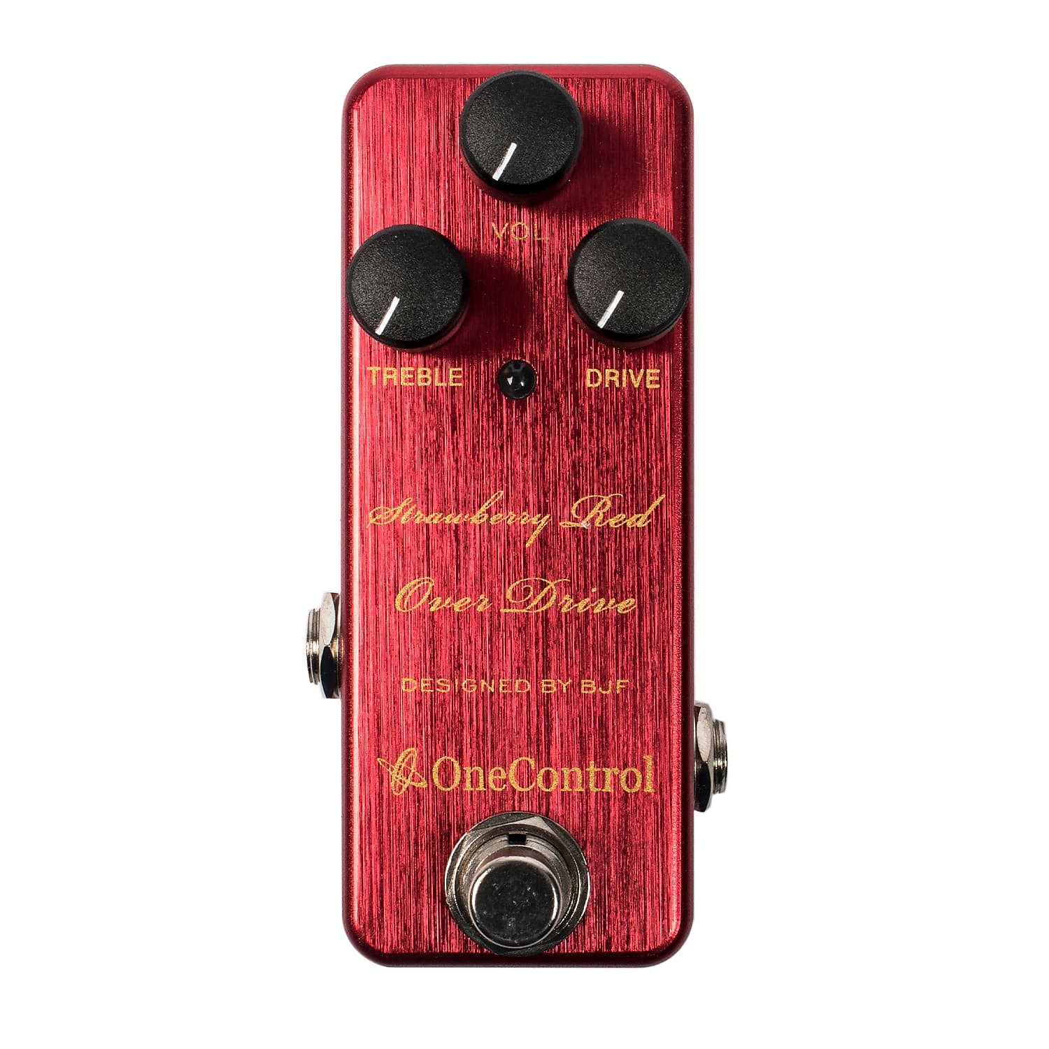 One Control Strawberry Red Overdrive | Reverb Canada