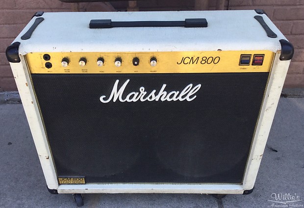Marshall JCM 800 Lead Series Model 4104 50-Watt Master Volume 2x12 Combo image 1