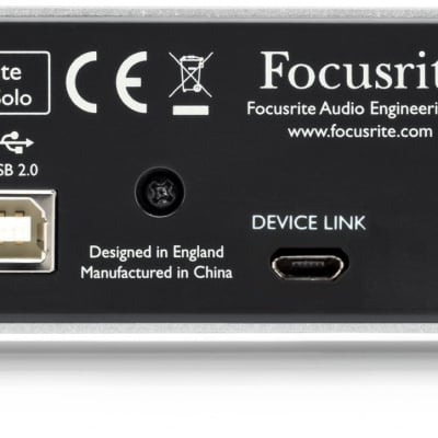 Focusrite iTrack Solo Audio Interface for iPAD, MAC and PC image 3