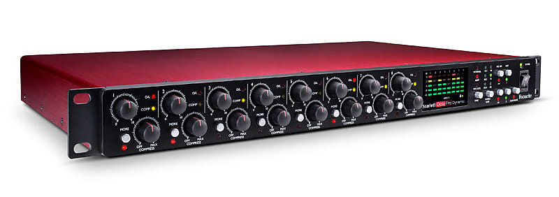 Focusrite Scarlett Octopre Dynamic 8 Channel Preamp with Compression image 1