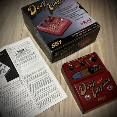 Reverb.com listing, price, conditions, and images for akai-sb1-deep-impact