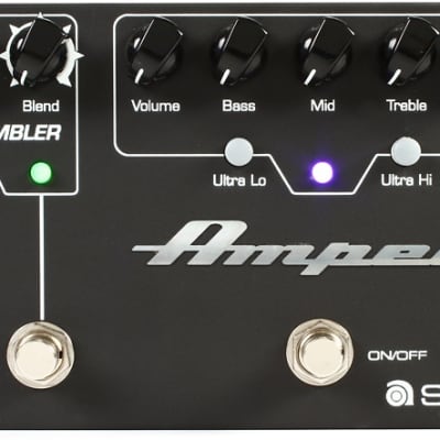 Ampeg SCR‑DI Bass DI Preamp with Scrambler Overdrive Pedal | Reverb