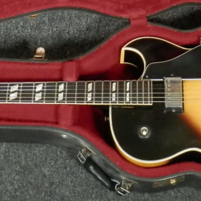 Gibson ES-175D Sunburst Hollow Body Electric Guitar with case vintage 1977 ES175D image 2