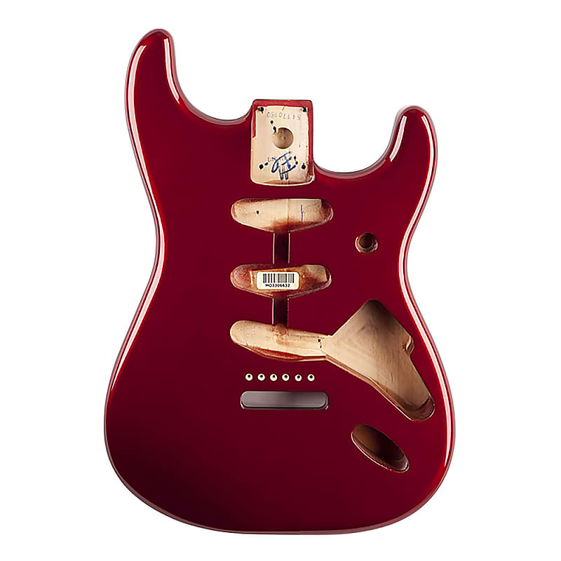 Fender Classic Series 60's Stratocaster Alder Body Vintage Bridge Mount (Candy Apple Red) image 1
