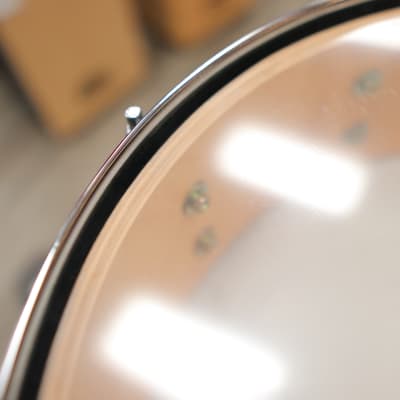 Used Yamaha 4x14" Maple Custom Snare Drum (Black) image 11