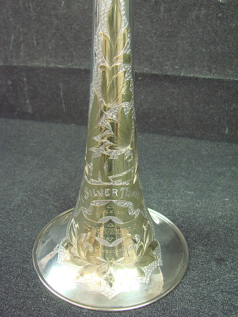 King clearance silvertone trombone