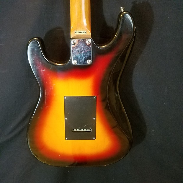 Samick LS-10 SB Strat Style Electric Guitar (Sunburst) | Reverb