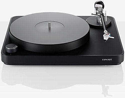 Clearaudio Concept Black Turntable with Concept MM V2 Cartridge image 1
