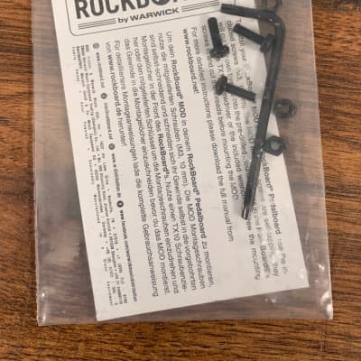 Warwick Rockboard MOD 5 TRS Direct Box DI Speaker Simulator Guitar Effect Pedalboard Patchbay Module image 9