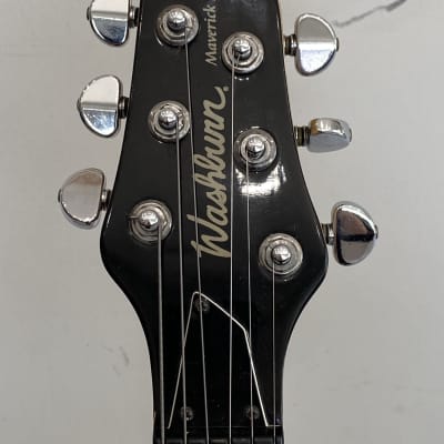 Washburn Maverick Series Black Electric Guitar image 4