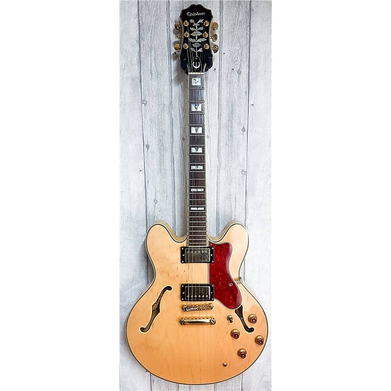 Epiphone Sheraton II, Natural, Second-Hand | Reverb Epiphone Sheraton II, Natural, Second-Hand | Reverb