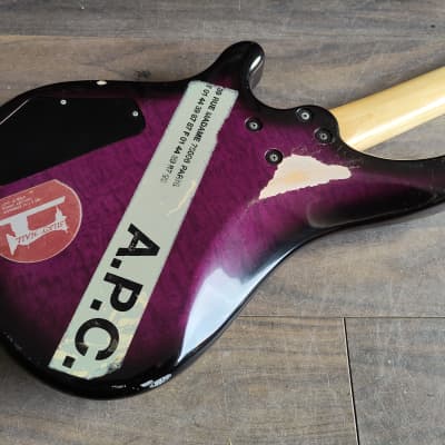 1990's Fernandes Japan FRB-40 PJ Revolver Bass (Purple