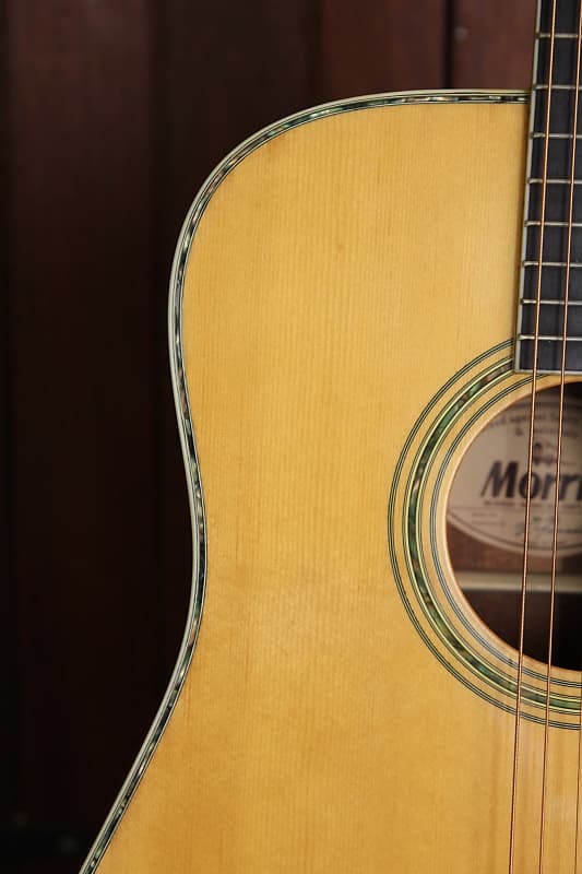 Morris W-30 Acoustic Guitar Made In Japan Pre-Owned | Reverb