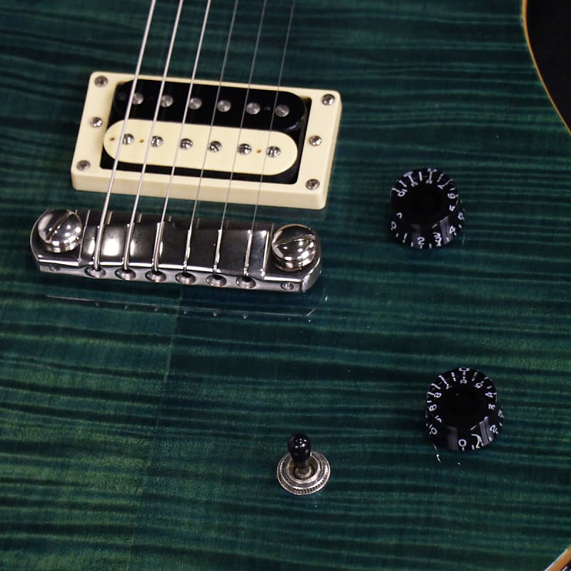 Paul Reed Smith (PRS) SE CUSTOM 22 Flat Top Moon Inlay Emerald Green  (S/N:I05713) [02/20]