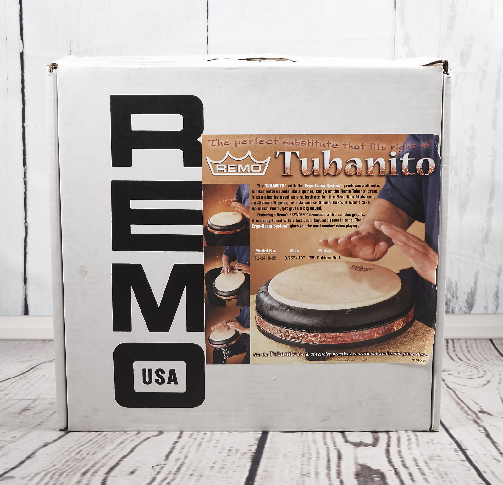 Remo Valencia Tubanito Tubano Drum 10" Reverb España