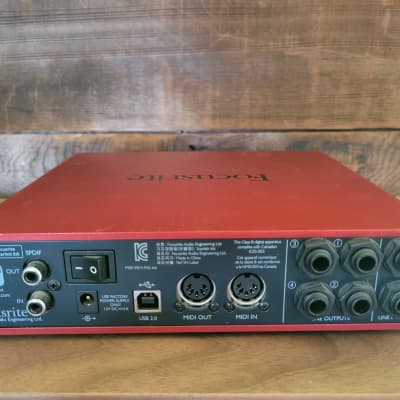 Focusrite Scarlett 6i6 USB 2.0 Audio Interface | Reverb