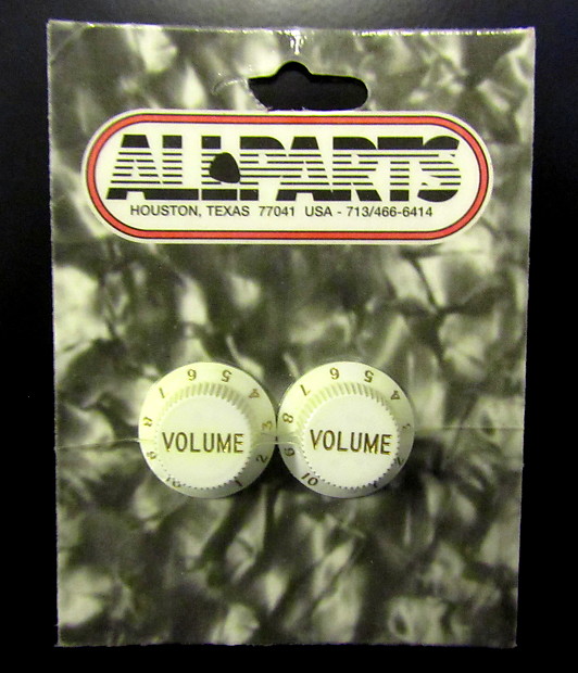 Allparts Volume Knobs for Stratocaster image 1