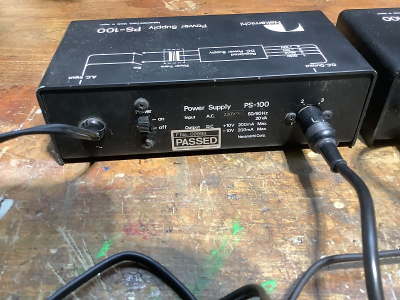 Nakamichi MX-100 Microphone Mixer + PS 100 Power supply