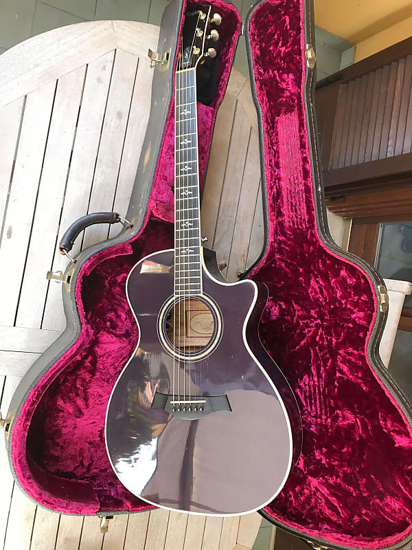 Taylor 612ce Purple Grand Concert Prince's Acoustic-Electric Guitar image 1