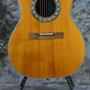 Late 60s Ovation 1624-4 Country Artist - Nylon String Acoustic/Electric Classical Guitar image 2