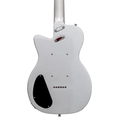 Silvertone Dano - Solid Body Electric Guitar - Silverburst image 4