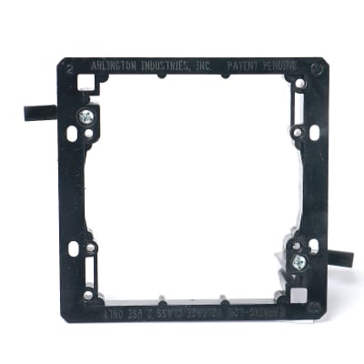 Elite Core Q-1-UMB-EC Double Gang Low Voltage Universal Mounting Bracket for Existing Construction image 1