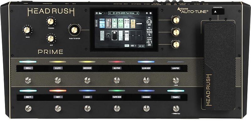 Headrush Prime Guitar Multi-effect/Amp Modeler/Vocal Processor Unit image 1
