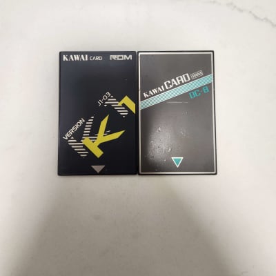 Kawai DC-8 RAM & J1-03 ROM Cards For K1/K1M/K1R