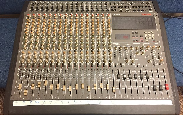 Vintage TASCAM M-2516 - Pro Recording Mixer - 16 Channel/8 Buss - Analog -  1990