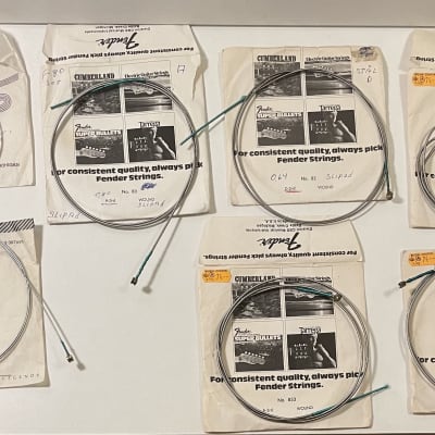 Fender flatwound bass strings 70s-80s image 2