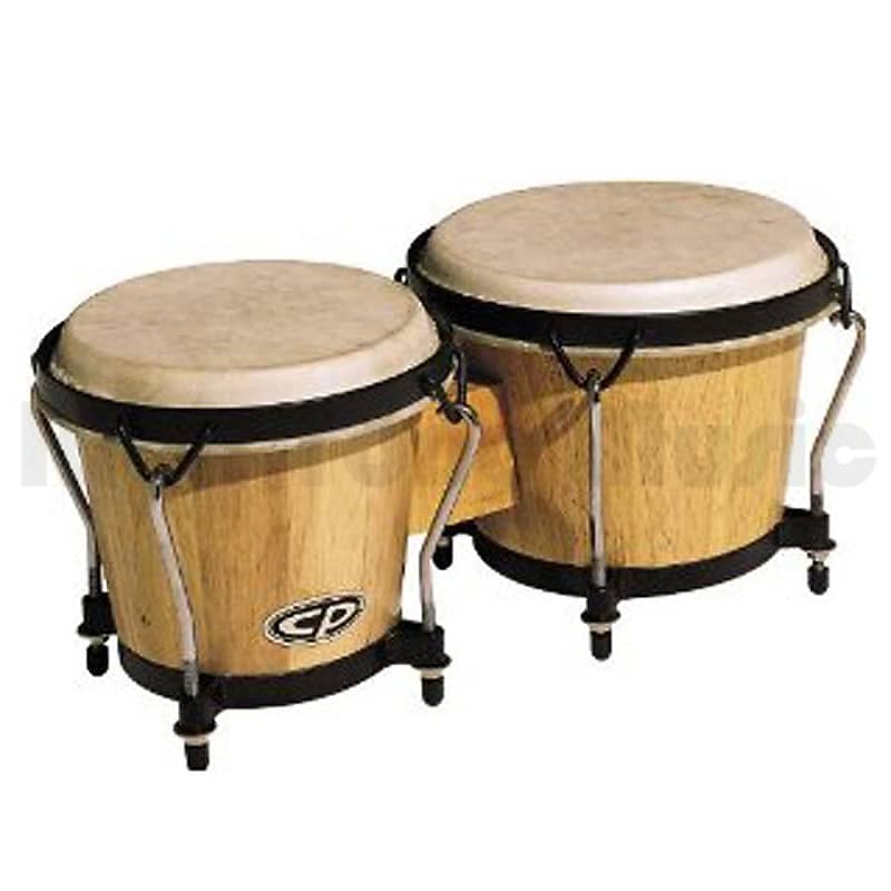 Latin Percussion CP221-DW CP Traditional Wood Bongos imagen 1