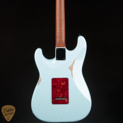 Suhr Eddie's Guitars Exclusive Classic S Antique Roasted - Sonic Blue image 5