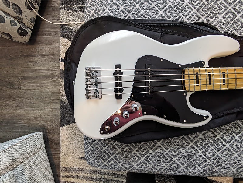 Squier Vintage Modified Jazz Bass V | Reverb