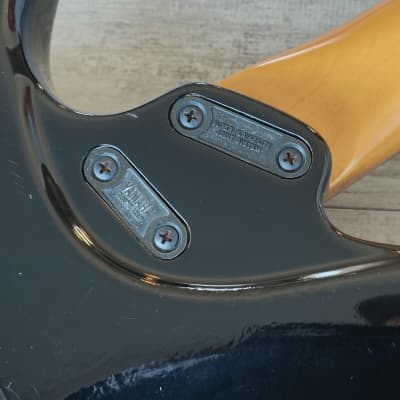 1989 Yamaha Japan MG111R HSS 26 Fret Electric Guitar (Black) | Reverb