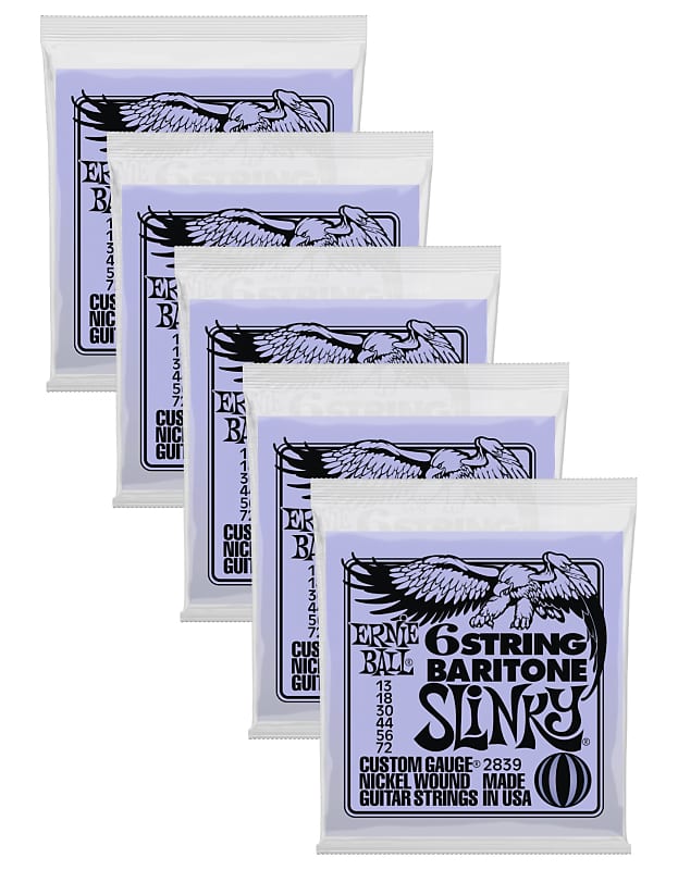 Ernie ball baritone shops strings