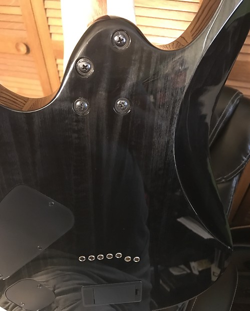 Ibanez Iron Label RGIX27FEQM 7 string 2014 Mystic Wood Ibanez Iron Label RGIX27FEQM 7 string 2014 Mystic Wood