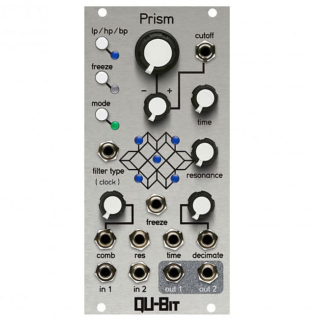 Qu-Bit Electronix Prism - Multidimensional Signal Processor Silver Panel [Three Wave Music] image 1