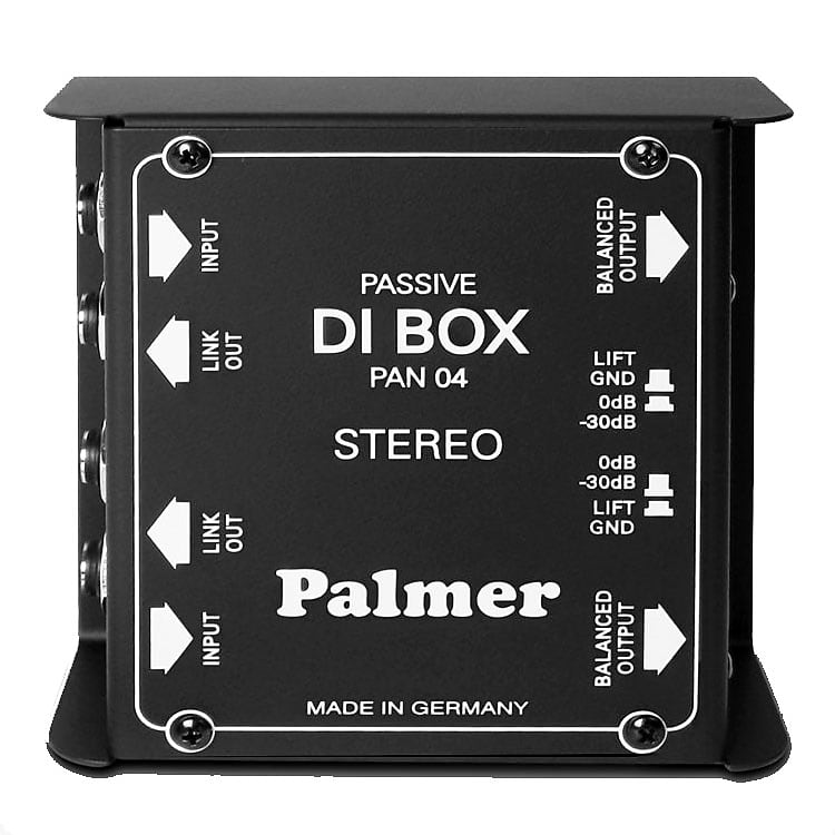 Palmer Audio Tools PAN 04 2-Channel Passive DI Box image 1