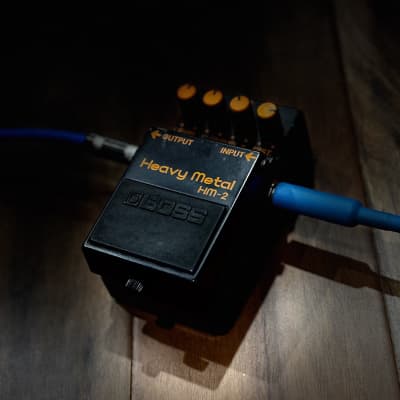 即発送 Boss HM-2 箱説明書 保証書付き シリアル47万 BOSS HM-2 Heavy Metal W/Box 1985 Vintage Guitar Effects