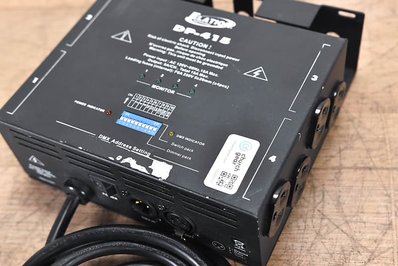 Elation DP-415 4-Channel Dimmer/Switch Pack CG00Y0F | Reverb
