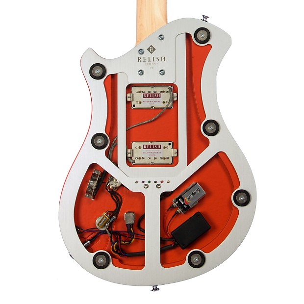 Relish Guitars Fiery Mary - Aluminum - Custom Boutique Electric Guitar -  NEW!
