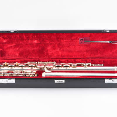 Yamaha YFL-311 Flute Silver Made in Japan w/Hardcase Used From Japan #068468 image 2