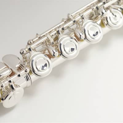Free shipping! 【Special price！】Yamaha  Flute Model YFL-412 / C foot, Closed hole, offset G, split E mechanism image 8