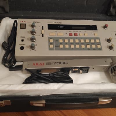 Akai EVI 1000 + EWV 2000 80s Electric Valve Instrument Rare Wind Synthesizer image 1